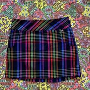 Y2K Rainbow Aeropostale Mini Skirt